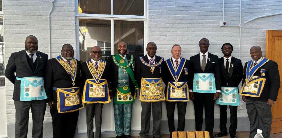 Sierra Leone and The Gambia Masonic Delegation Joins Namibia Centenary Celebration