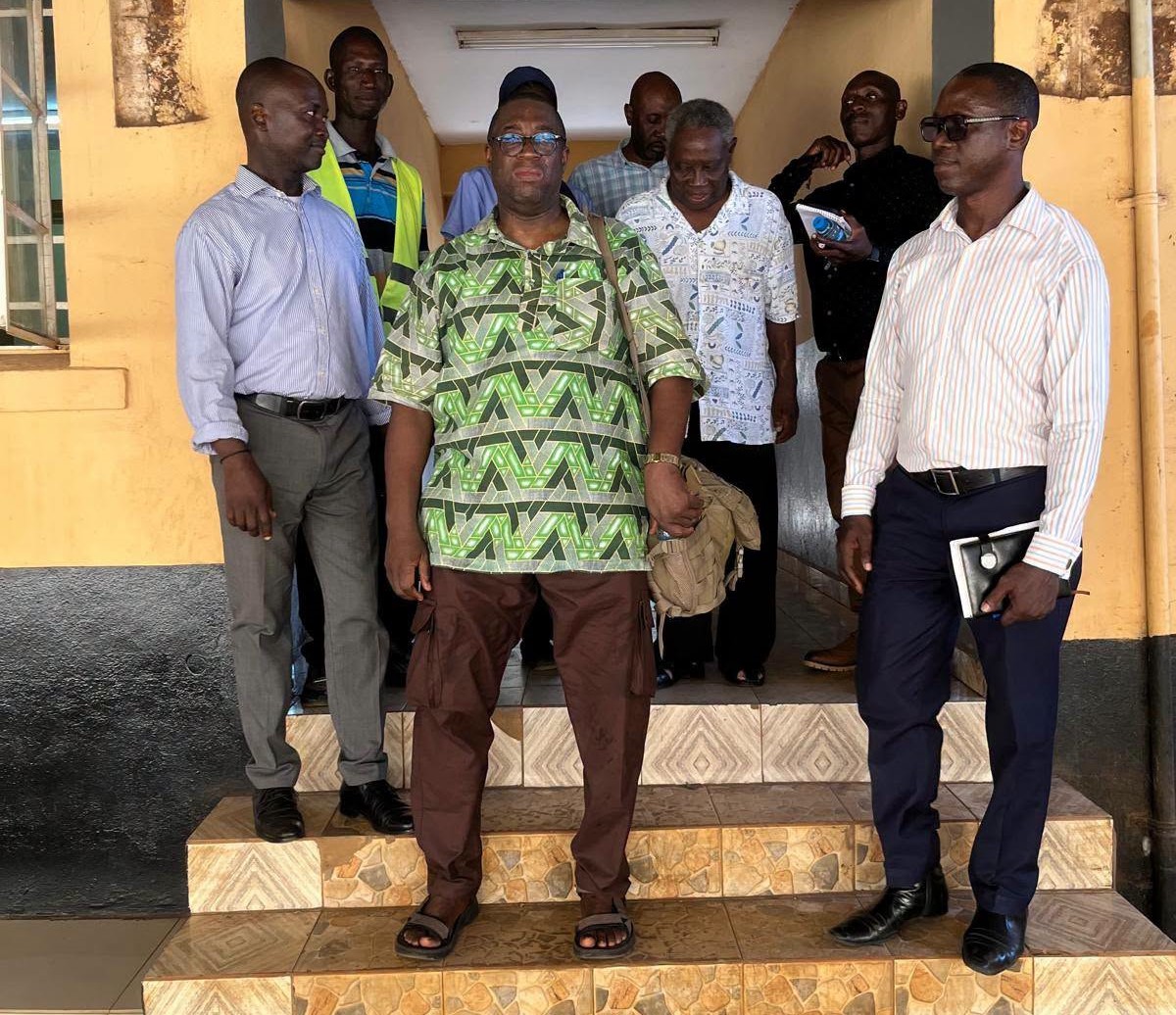 St George's Lodge No. 2506 EC Brings Sustainable Water to Kissy Mental Hospital